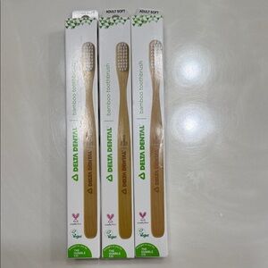 Delta Dental Bamboo Toothbrush Set